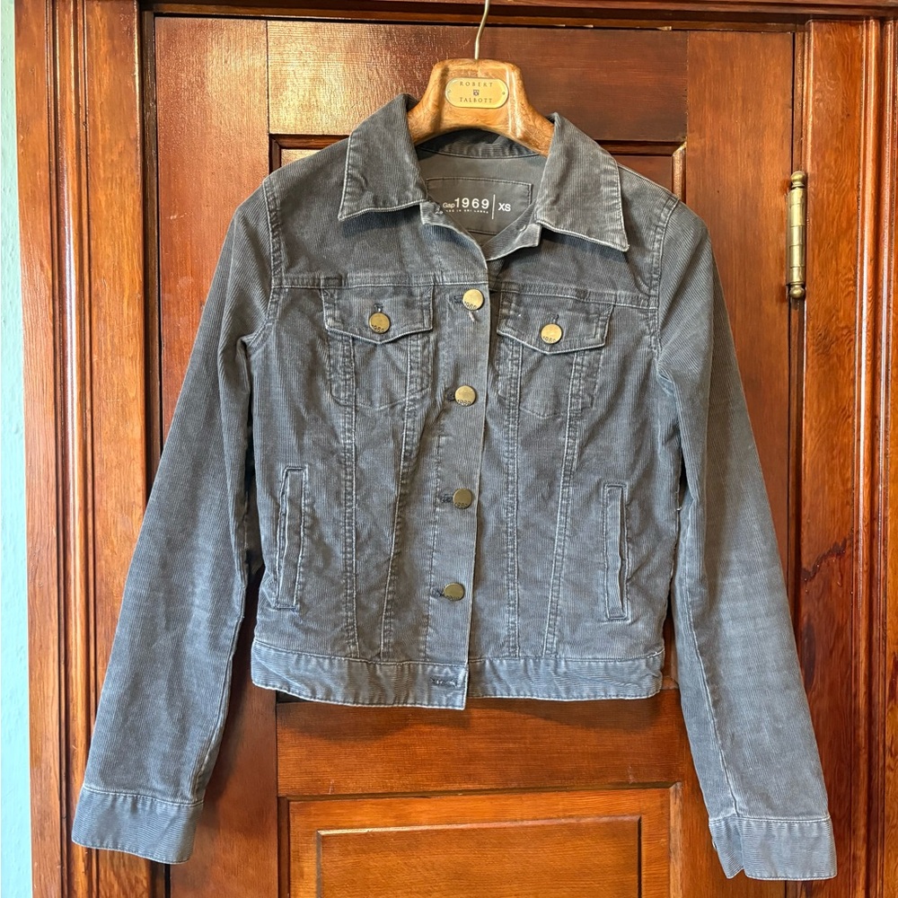 GAP grey corduroy jacket
